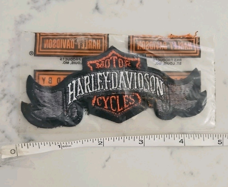 Harley Davidson Trade Mark Logo Sew-on Patch Embroidery Patch