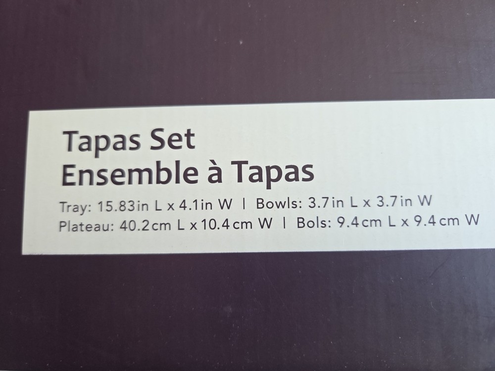 Short Stories Ceramic Tapas Set NEW!