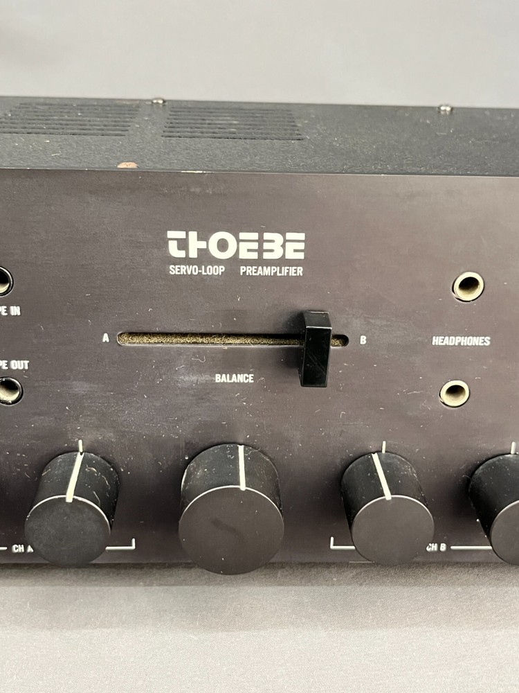 Vintage GAS THOEBE SERVO-LOOP Preamplifier AC100V; Tested