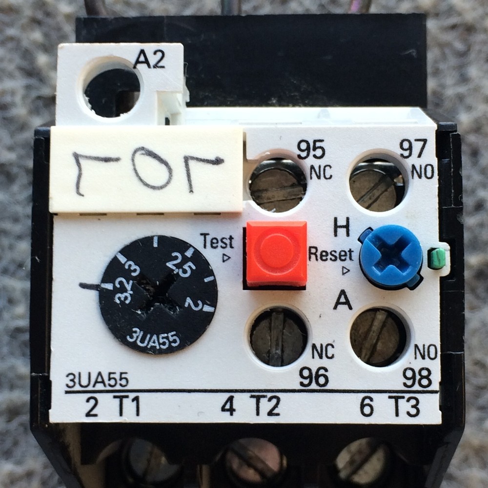 3UA55-00-1D Replacement Siemens World Series 2A-3.2A Solid State Overload Relay