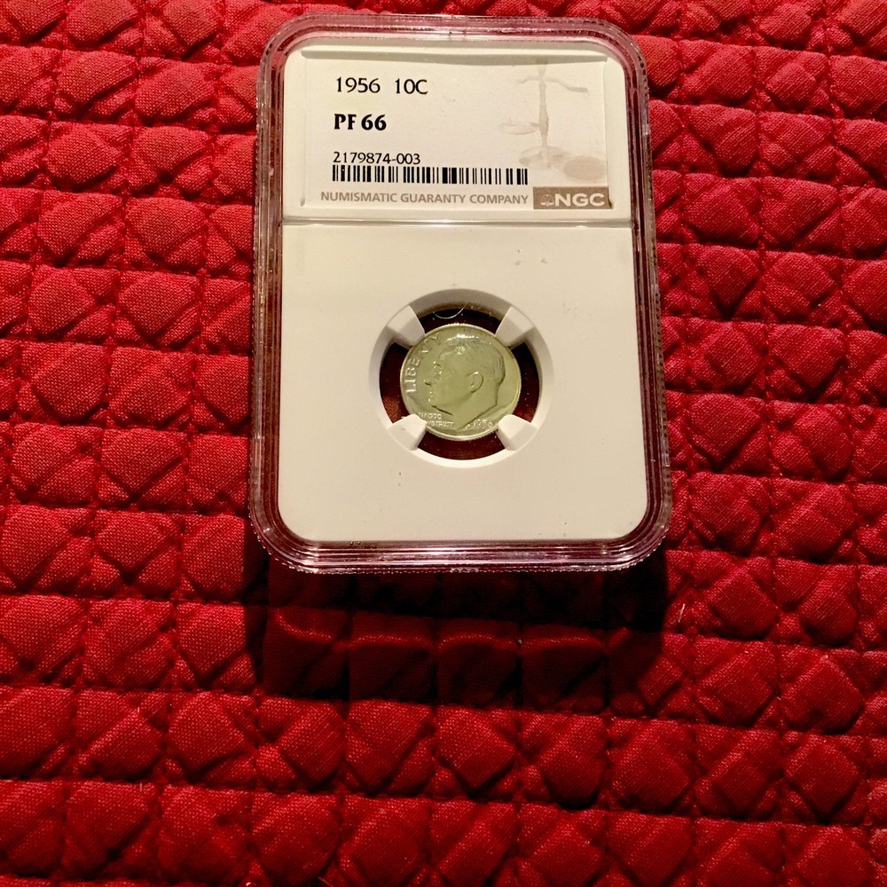 1956 Type 1 NGC PF66 Silver Proof Set, NGC GRADED PROOF SET.