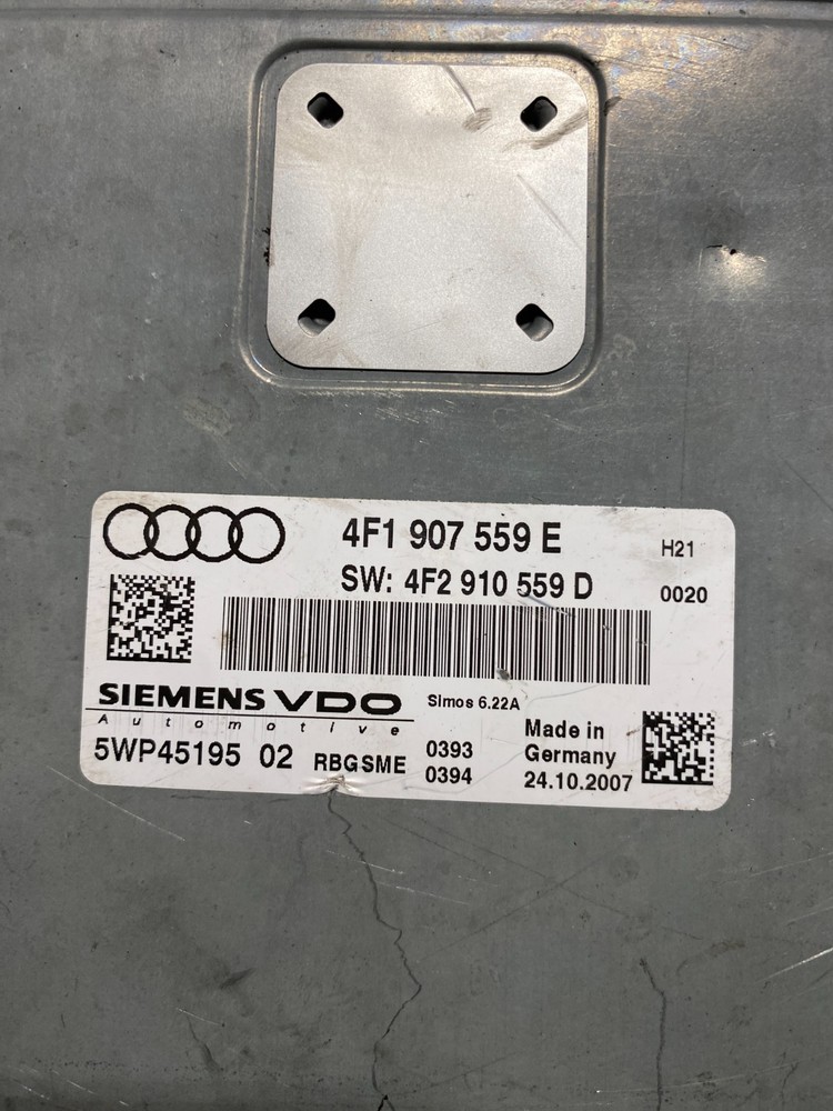 2005 - 2008 Audi A6 Engine Control Computer ECM ECU - 4F1907559E, 4F2910559D OEM