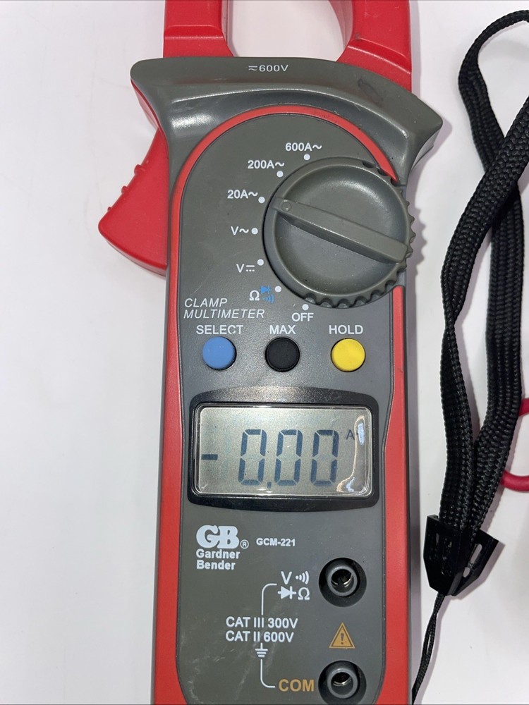 Gardner Bender GCM-221 Digital Clamp MULTI Meter