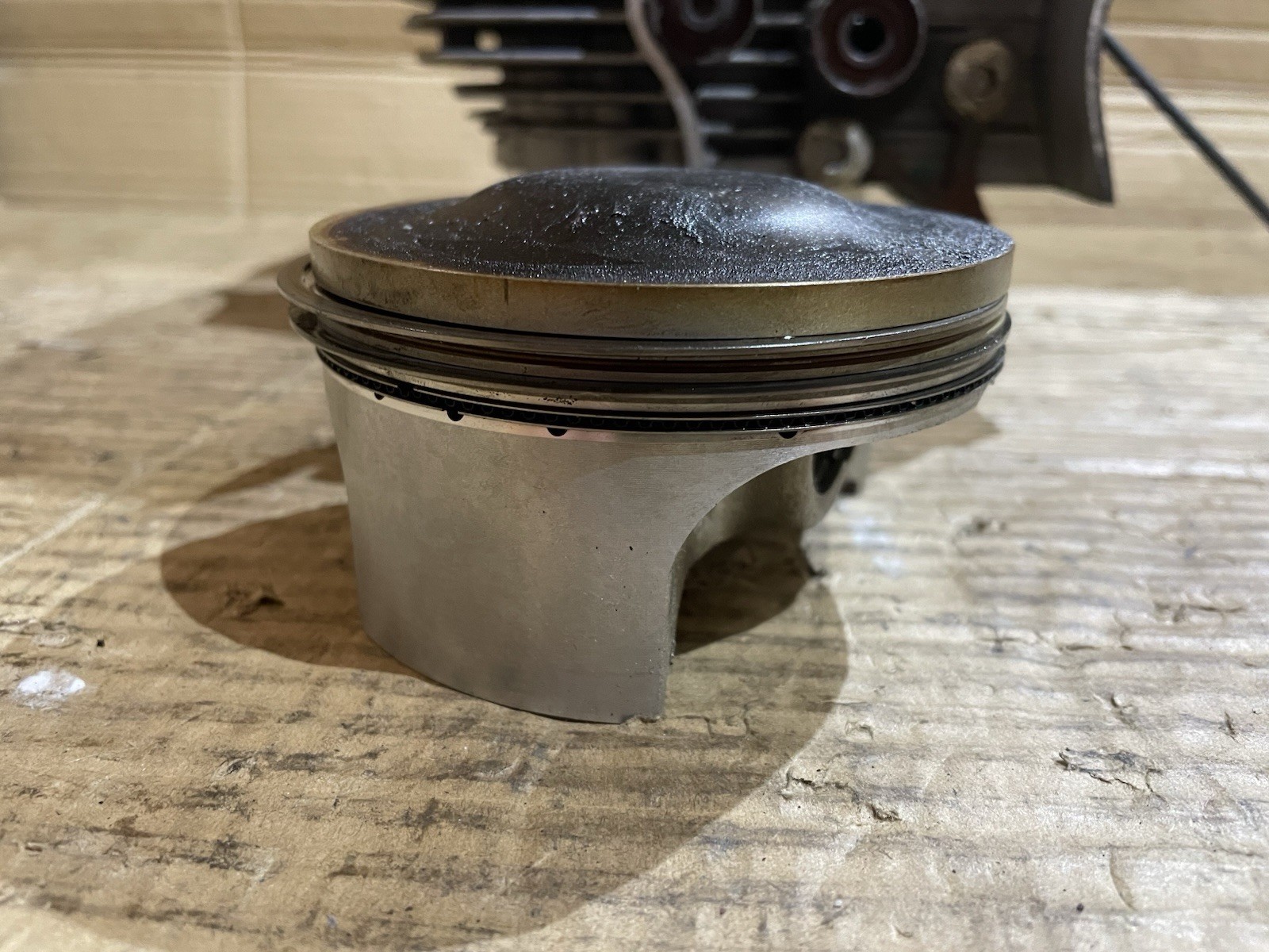 Ducati Monster 1100 Rear Cylinder Barrel & Piston 2010 2011 Genuine Low Miles