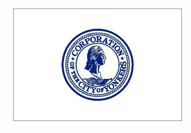 Yonkers New York Flag Sticker Decal