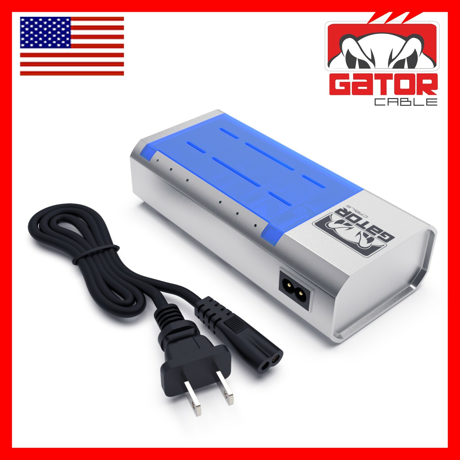 Rechargeable Batteries Charger Universal For AA AAA C D 9V Ni-MH Ni-CD Battery