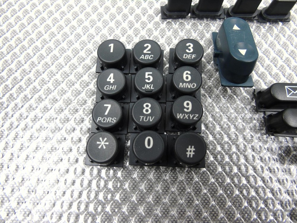 Cisco 7962 7962G IP Phone Control Display Button Set (28 Buttons)