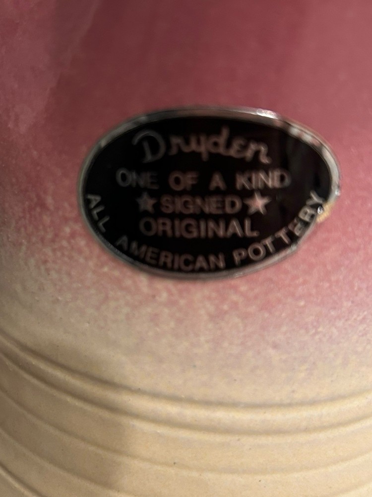 Drayden Handcrafted Ceramic Pottery Pitcher Two Tone Granite Glaze