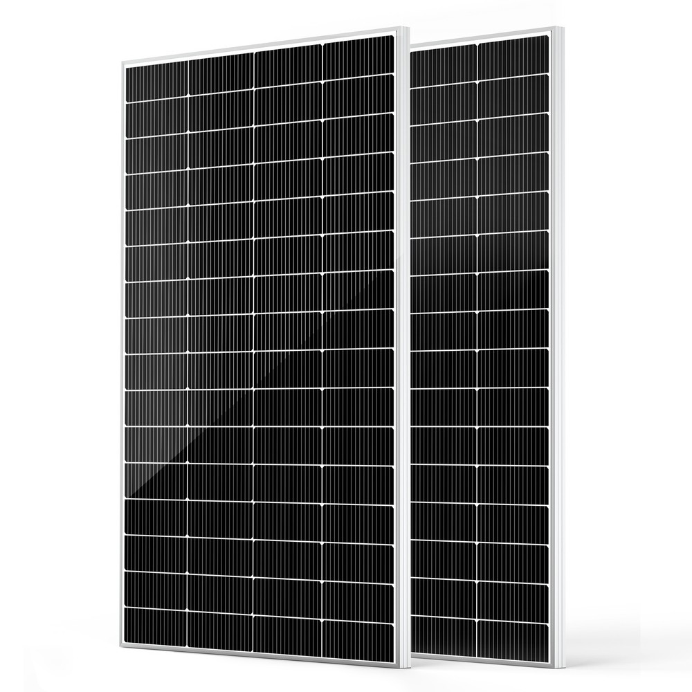 HQST 400W 2PCS 200W Compact N-Type Solar Panel | 25.4% Efficiency, 14.5% Lighter