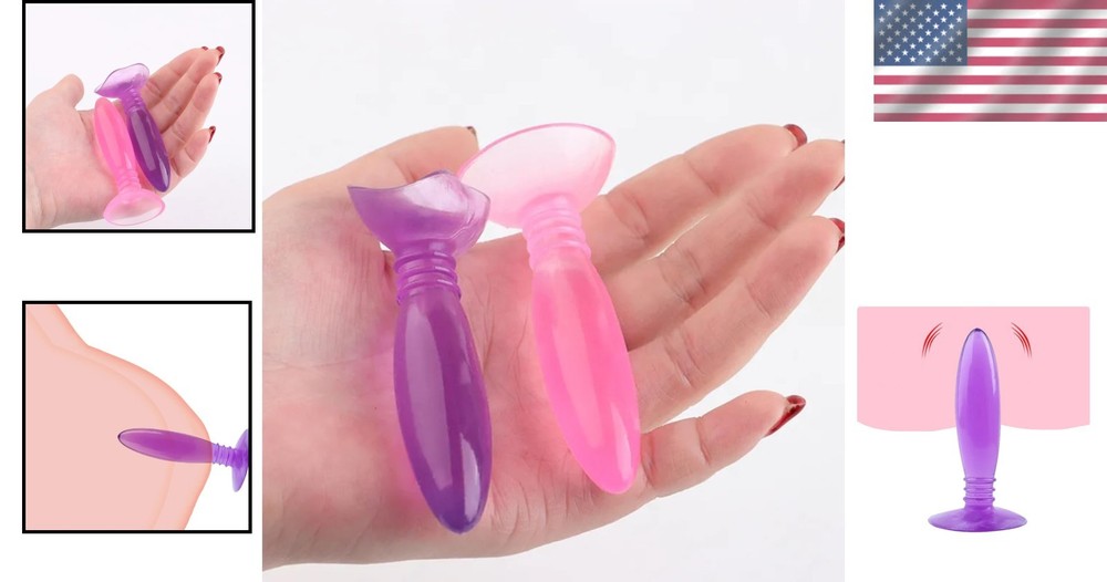 Mini Anal Plug Training Set for Beginners Small Suction Cup Butt Plugs