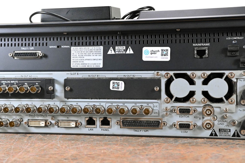 Panasonic AV-HS450 Multi-Format HD/SD 1 M/E Live Switcher CG01D84