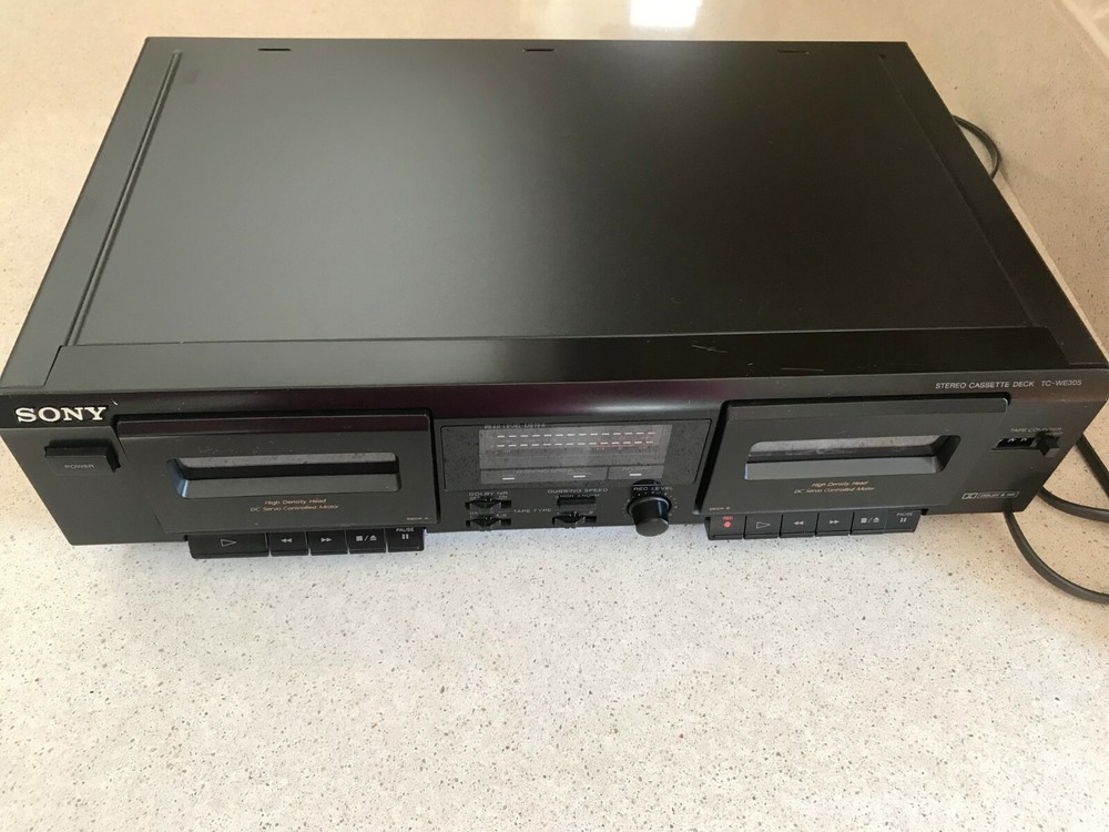 Sony TC-WE305 Dual Cassette Deck