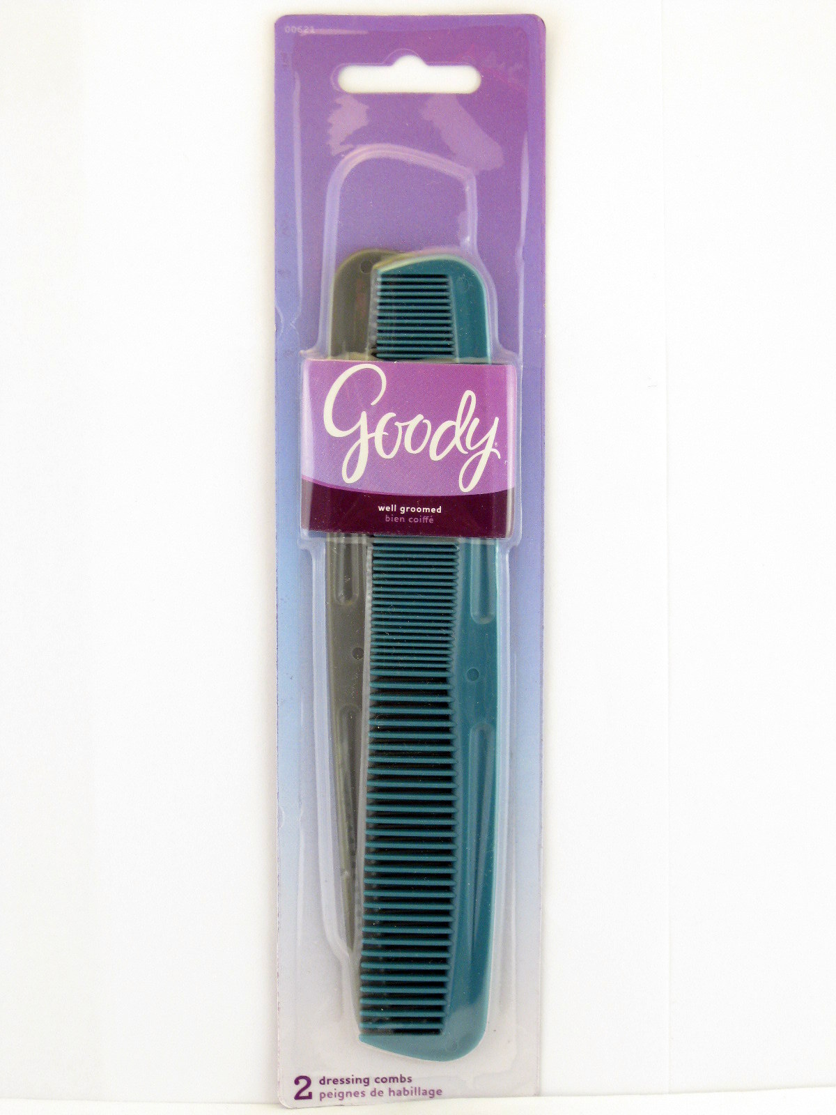 GOODY 7" UTILITY HAIR COMBS - 2 PCS. (00621)
