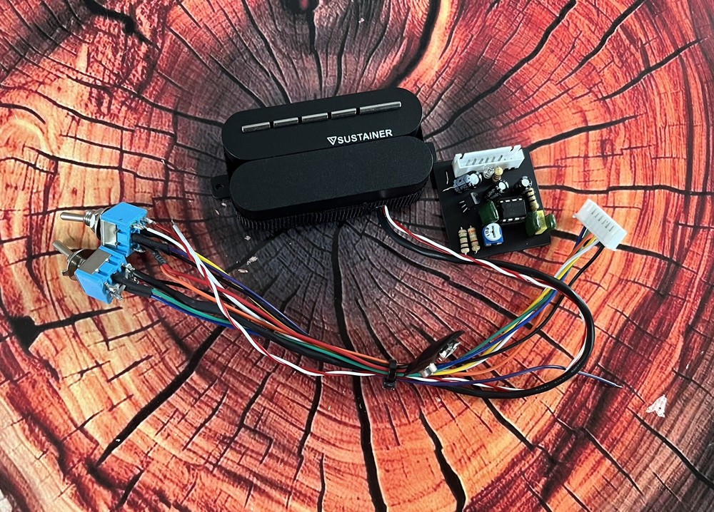 sustainer pickup Humbucker Fernandez Split/Non Split 3 Mode