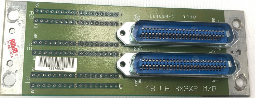 Rolm 90853 Back Plane