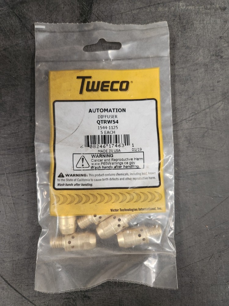 Tweco QTRW54, 1544-1125, Diffuser, 5PK