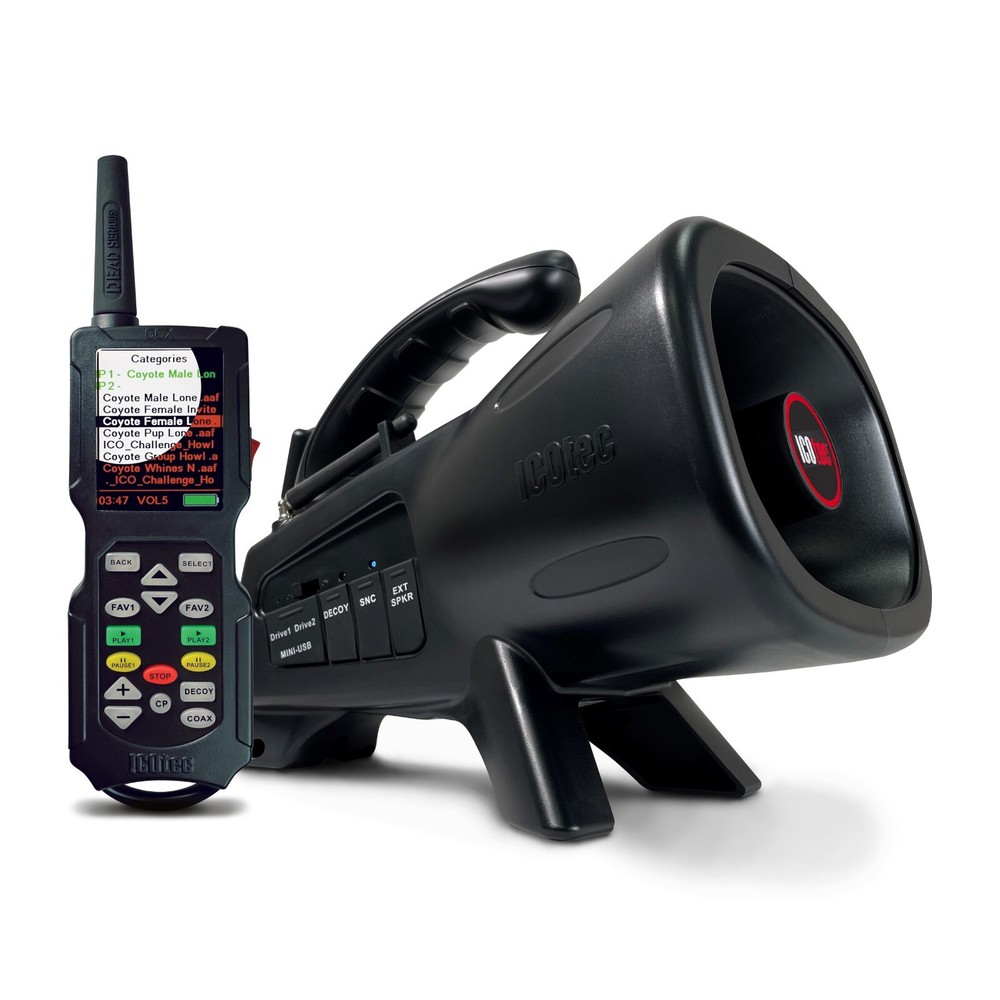 ICOtec NIGHT STALKER+ Programmable Predator Call with Bluetooth!