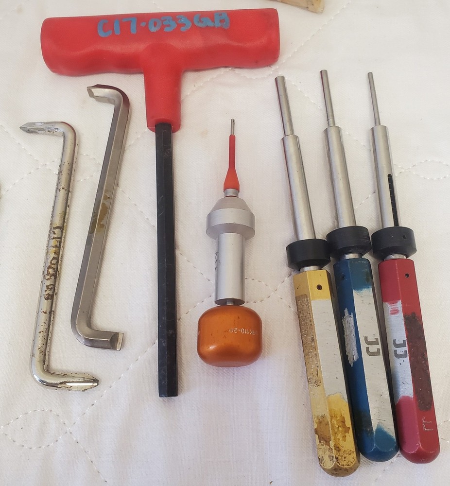 Assorted hand tools Allen hex keys screwdrivers gauges tools mixed lot 902