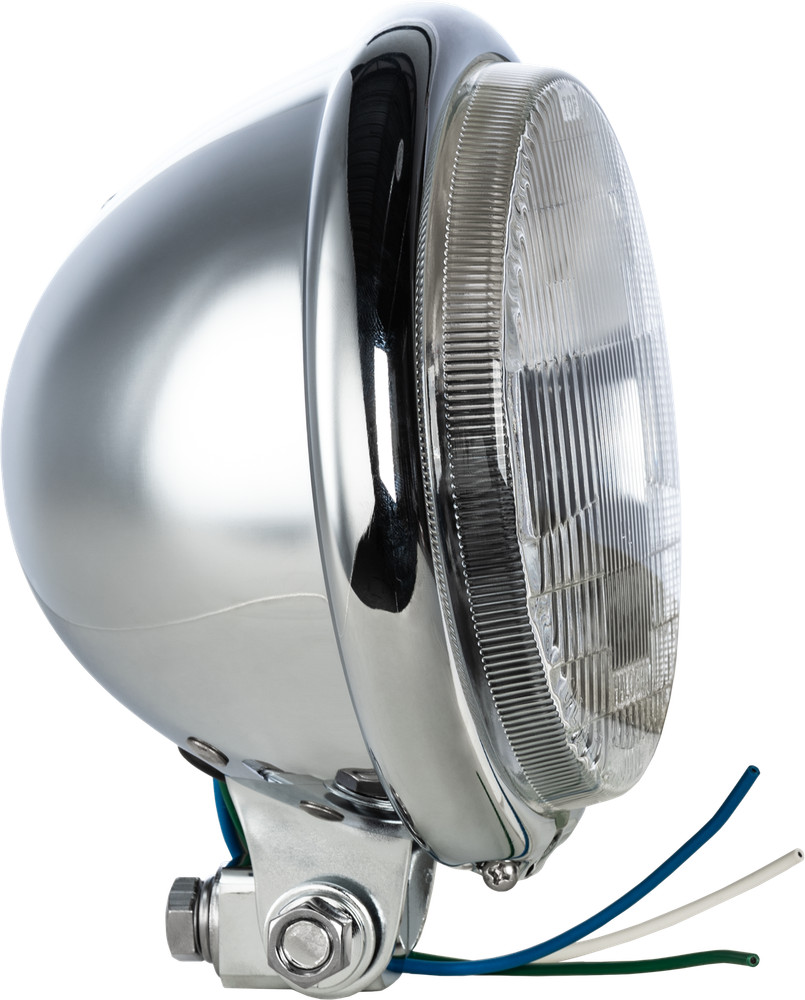 5.75" Headlight - Color: Black - Style: Headlights & Components