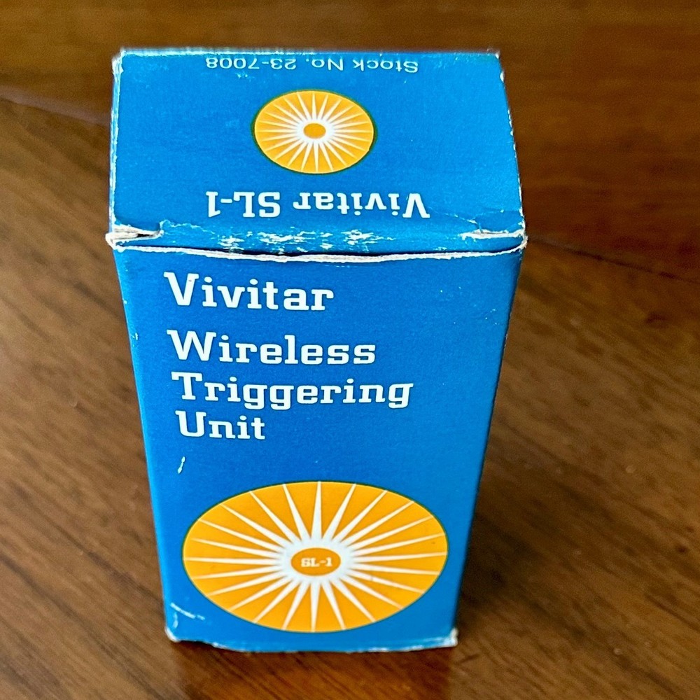VIVITAR SL-1 WIRELESS CAMERA FLASH TRIGGERING UNIT