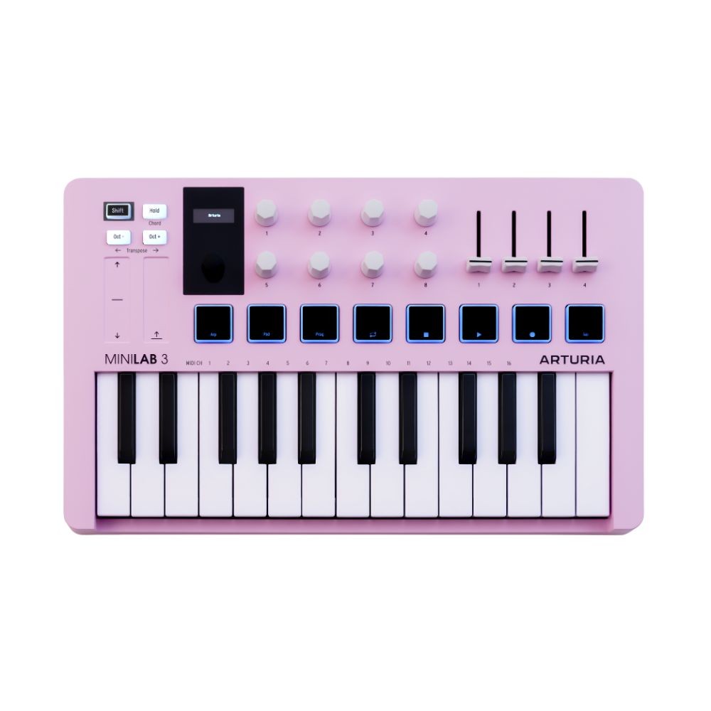 Arturia MiniLab 3 Rose Quartz