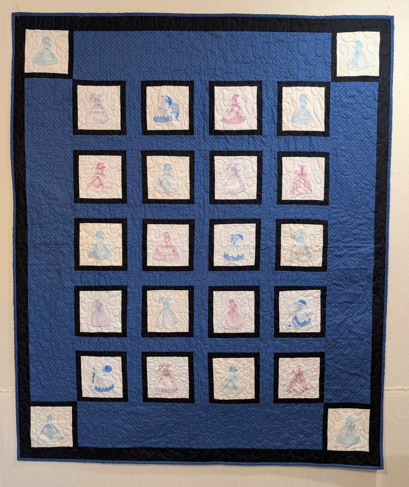 Souther Belles throw size quilt