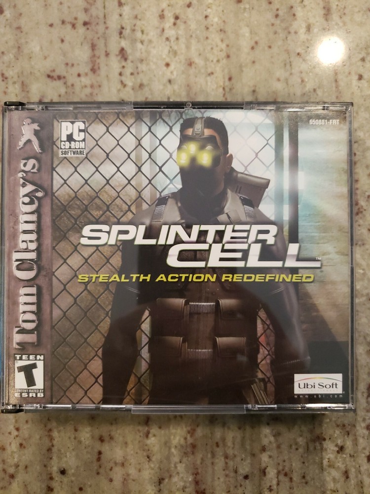 PC Action Game 2002 Tom Clancy Splinter Cell Stealth Action Redefined XP 2000 98