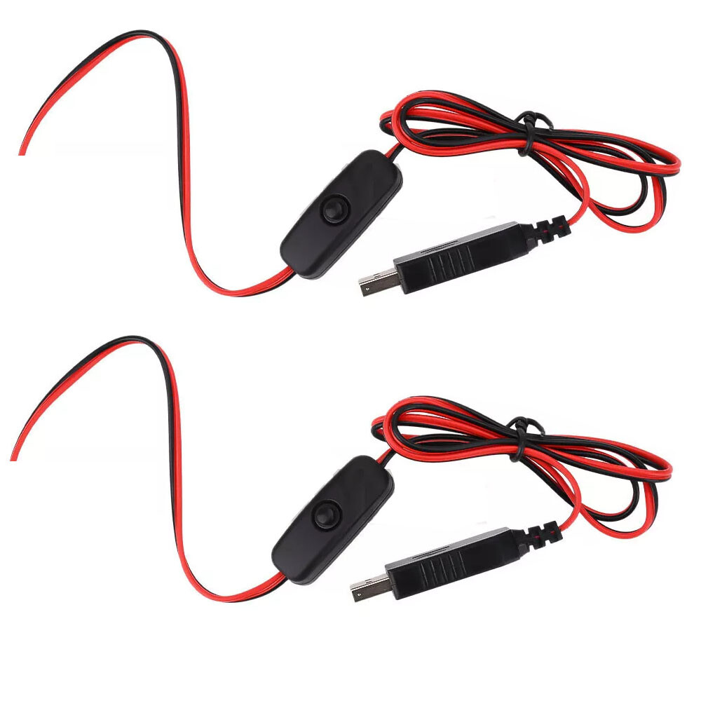 2PCS/Set 3V AAA Eliminator Cables 1M Dummy-Battery Power Cord Replacement