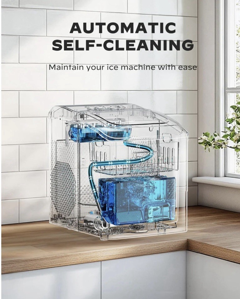 Countertop Ice Maker Machine – Model SLIM27B / SLIM27T