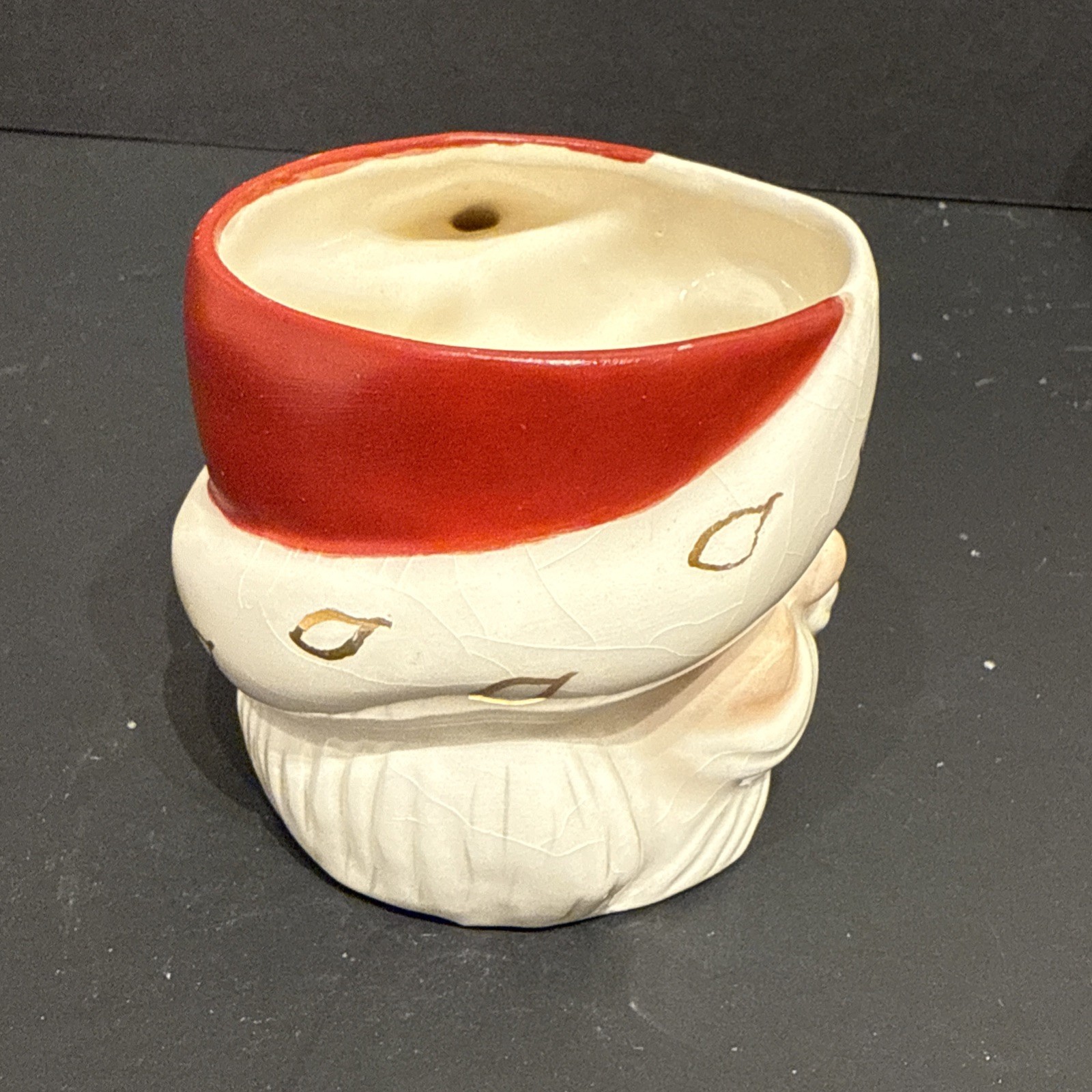 Vintage Santa Mugs Set Of 4 HH Style Made In Japan, 2.75” Tall