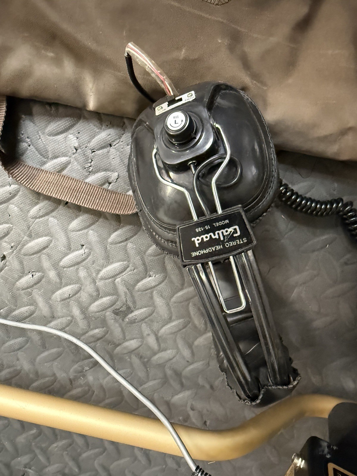 Fisher M-Scope 1265-X Metal Detector Tested Works W/ Carrying Bag & Headphones