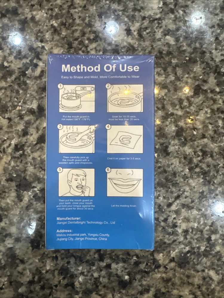 NEW In Box Mouth Guard for Grinding Teech 4Pack 2 Size