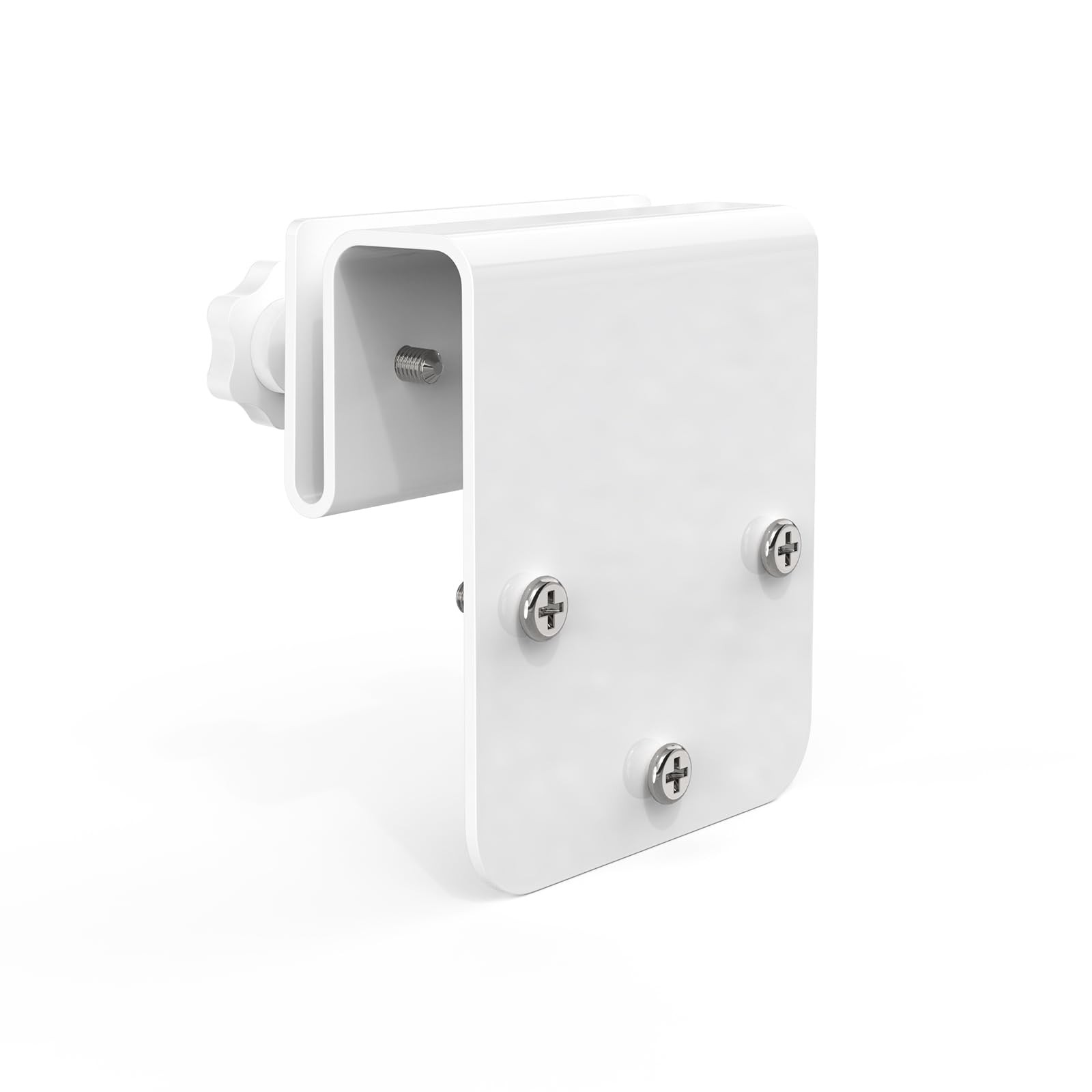Lyeiaa Outdoor Gutter Mount Bracket for Eufy 317.23 cubic centimeters, White