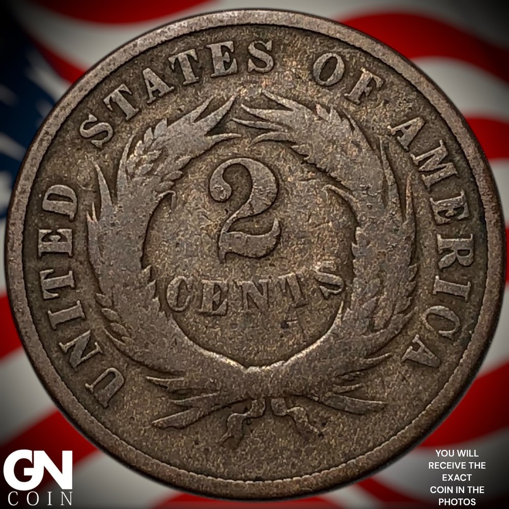 1871 2 Cent Piece Z5559