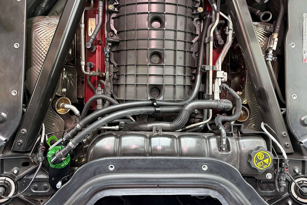 CCS Oil Catch Can Kit for 2020+ C8 Corvette Convertible