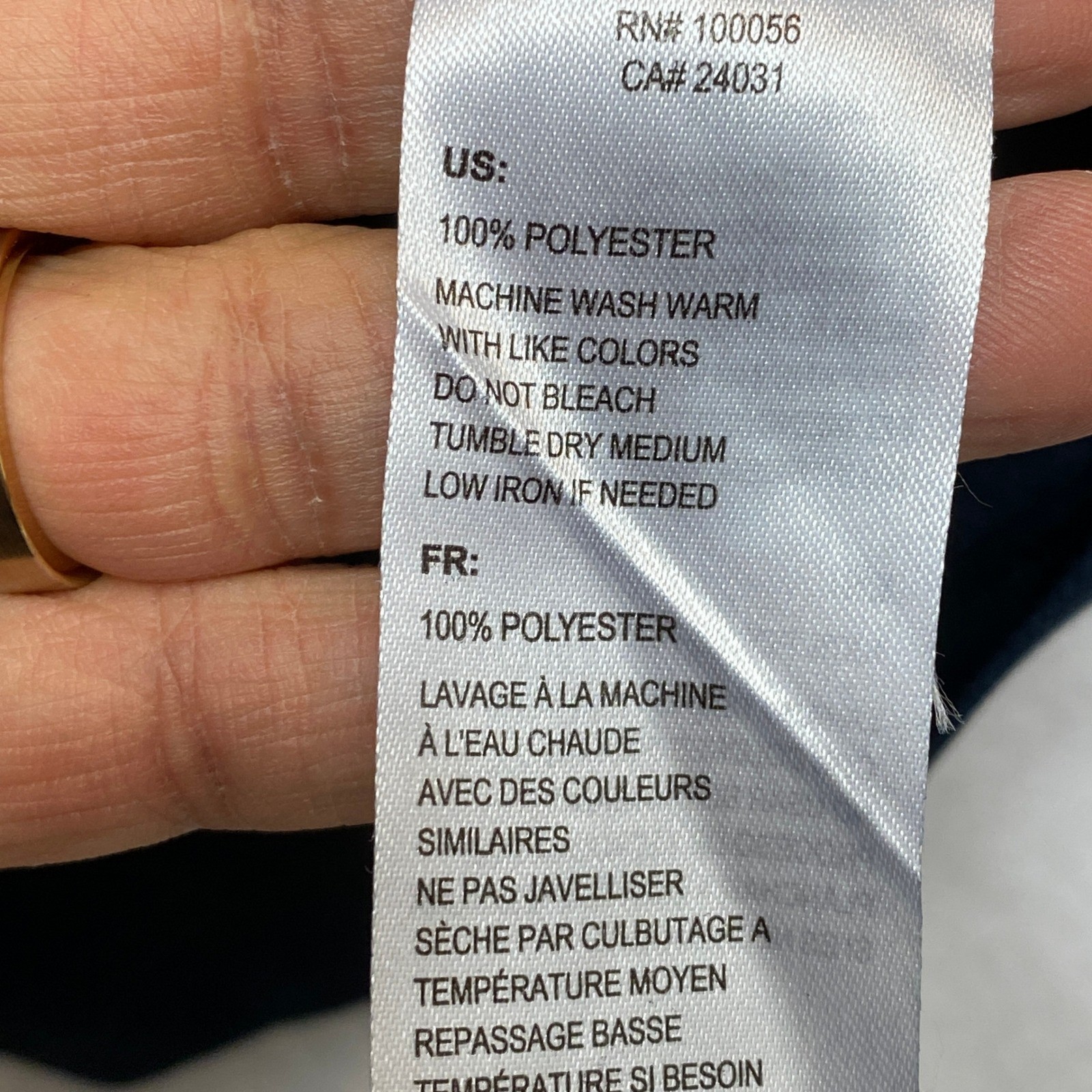 Chick fil A Chef Jacket Uniform Mens Size M Navy Blue Short Sleeve Team Style