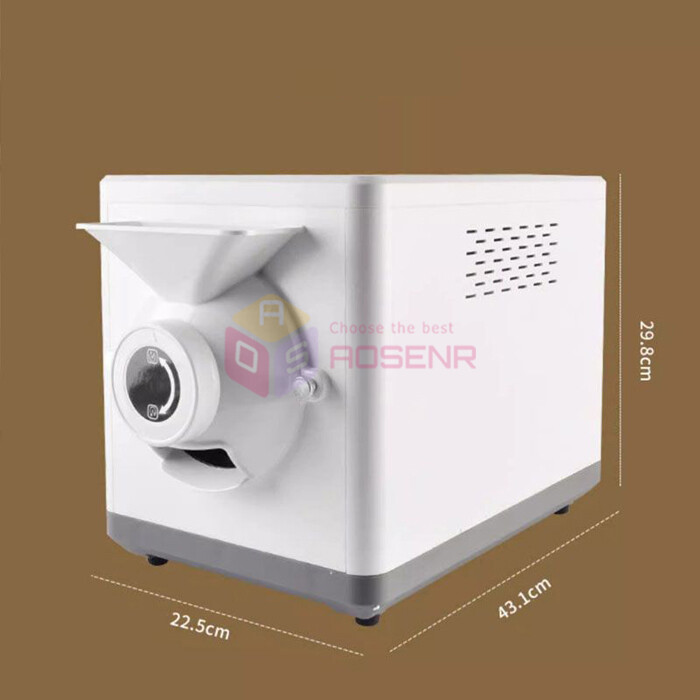 Electric Coffee Bean Roasting Machine Automatic Grains Baking Roaster Machine