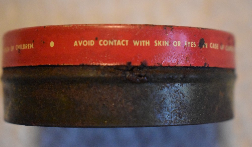 VINTAGE RUBYFLUID SOLDERING PASTE TIN COLUMBUS OHIO