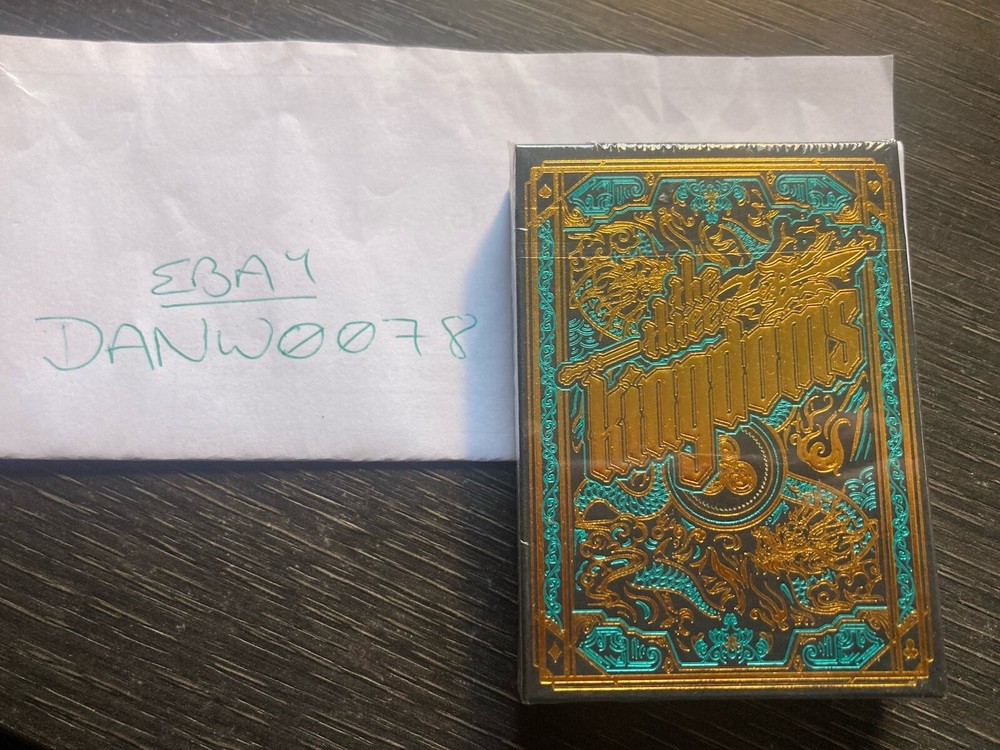 Three Kingdoms Blue playing cards Patrick Zhu