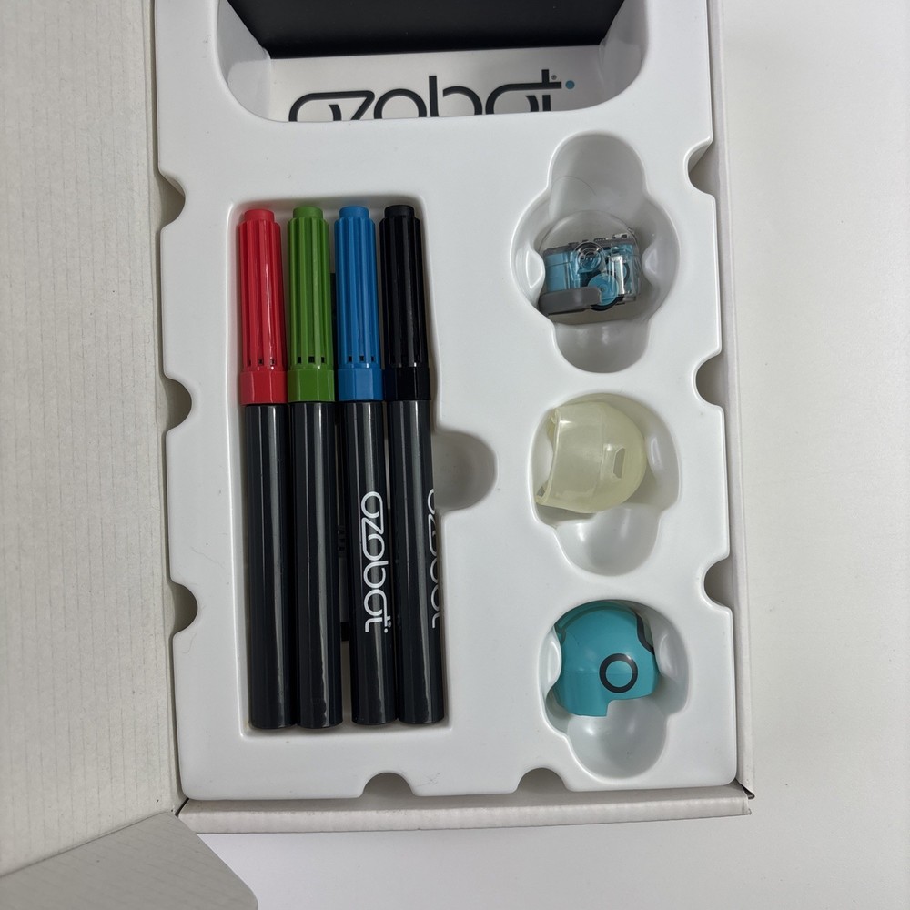 Ozobot Starter Pack Robot Kit With Markers & USB - Educational STEM Toy Open Box