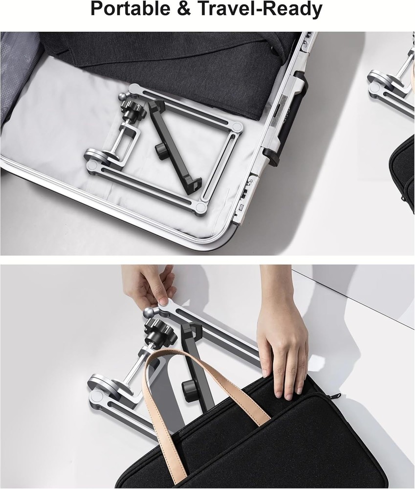 Adjustable Tablet Arm Mount with Super Grip Clamp