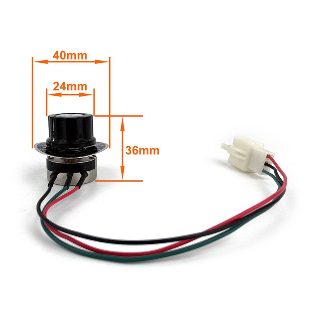 Potentiometer Throttle Button for Efficient For Electric Cart Operation