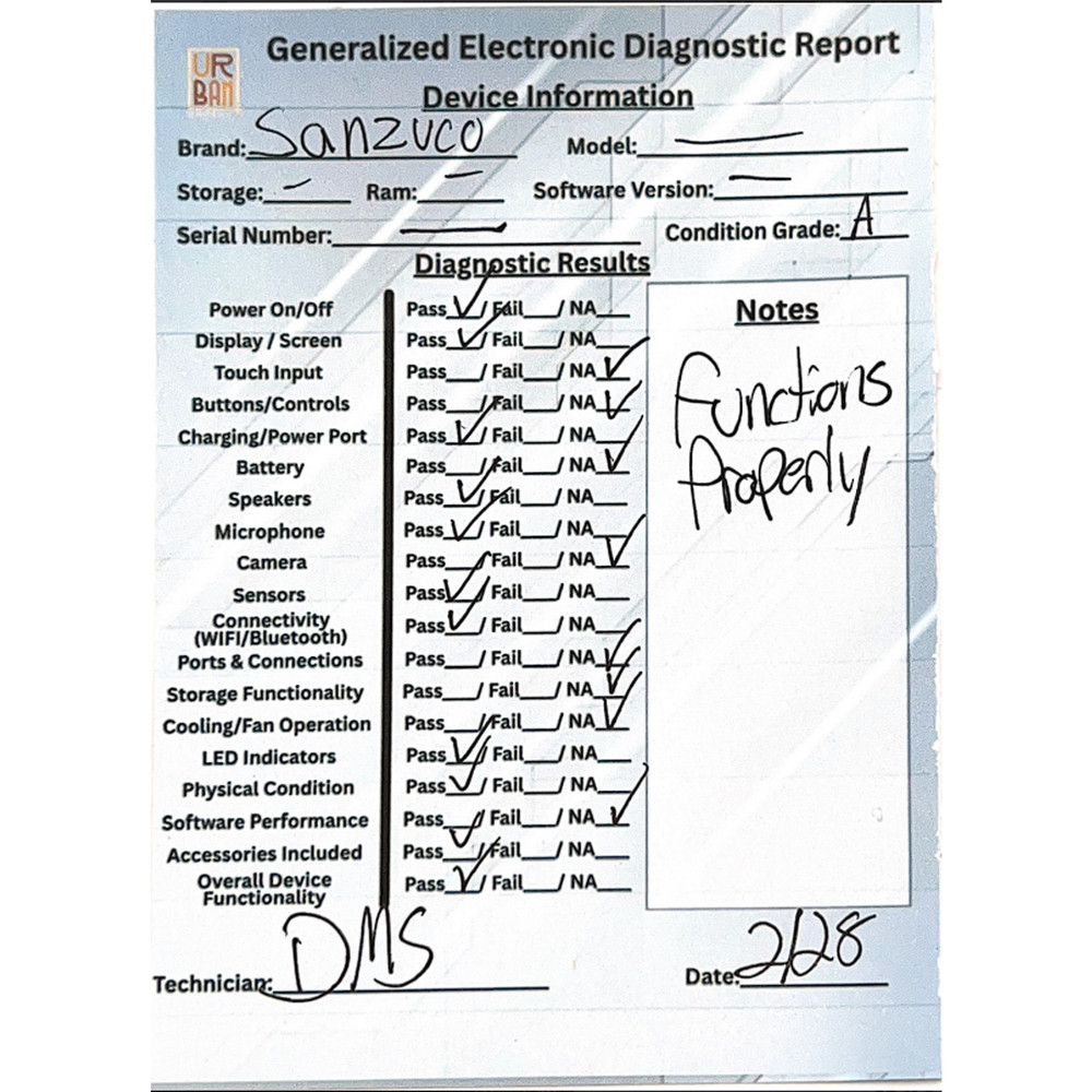 SANZUCO Wireless Intercom System - 5300ft Range, 9 Channels (6-Pack, Black)