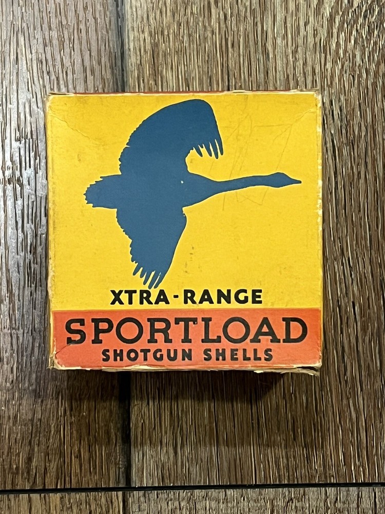 Sears, Roebuck and Co Sport Load Xtra-Range 12 GA Shot Shell Box - Empty