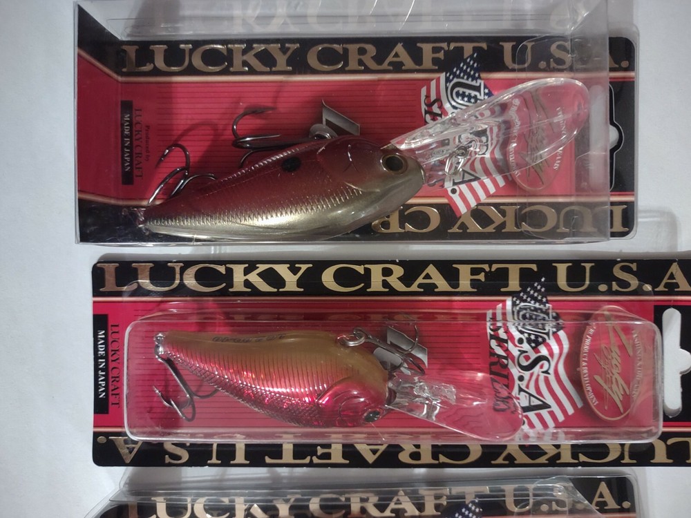 Lucky Craft Crankbaits Nib 4 Total Nice Baits