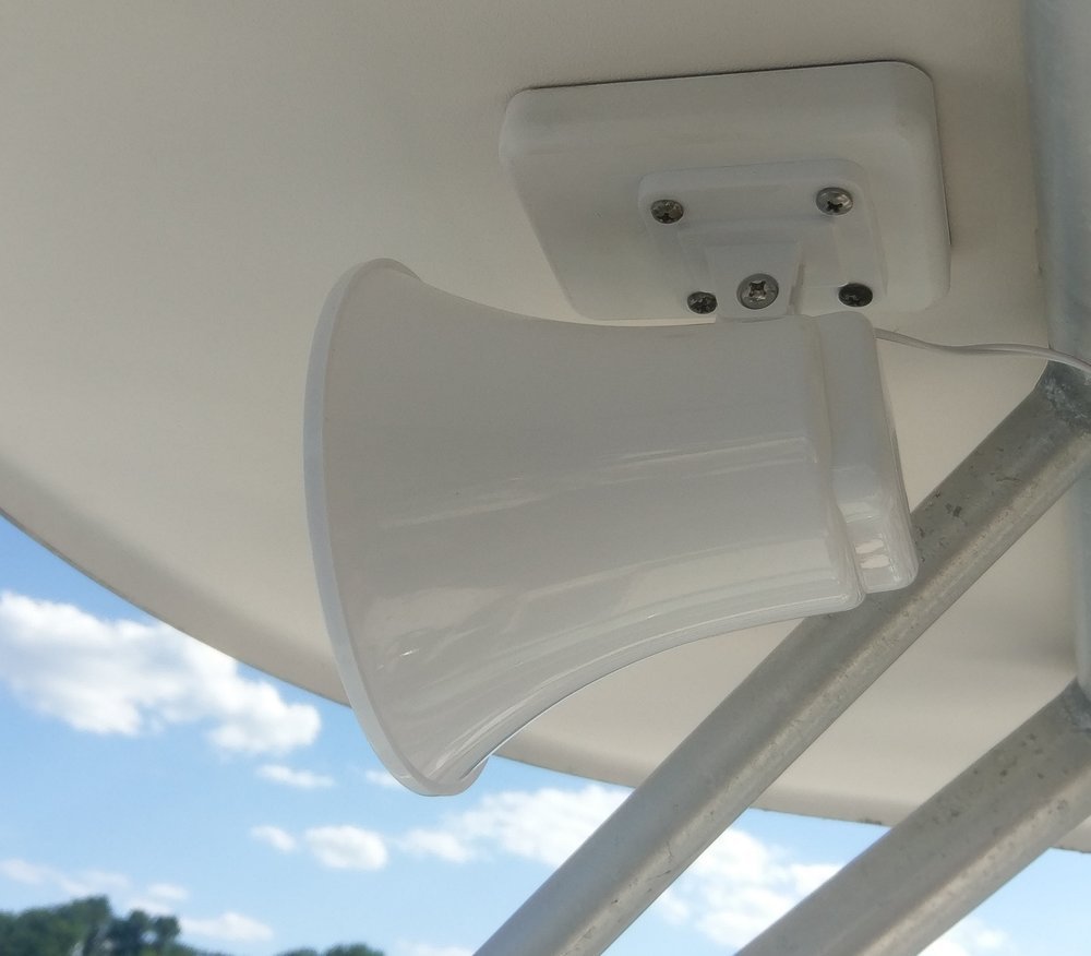 Stern Pad Jumbo Black- 3D Scan Transducer Mounting Kit (No Screwing into Boat)