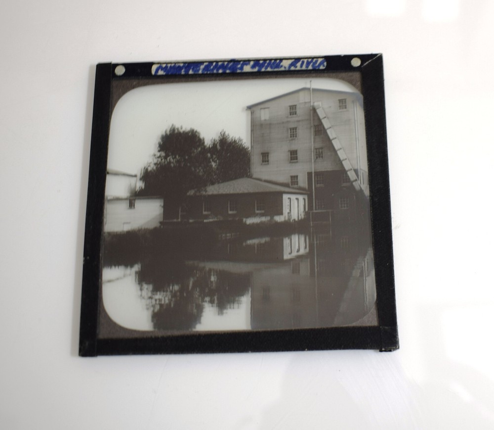 Photo DOVER KENT CRABBLE CORN MILL C1905 Magic Lantern Slide