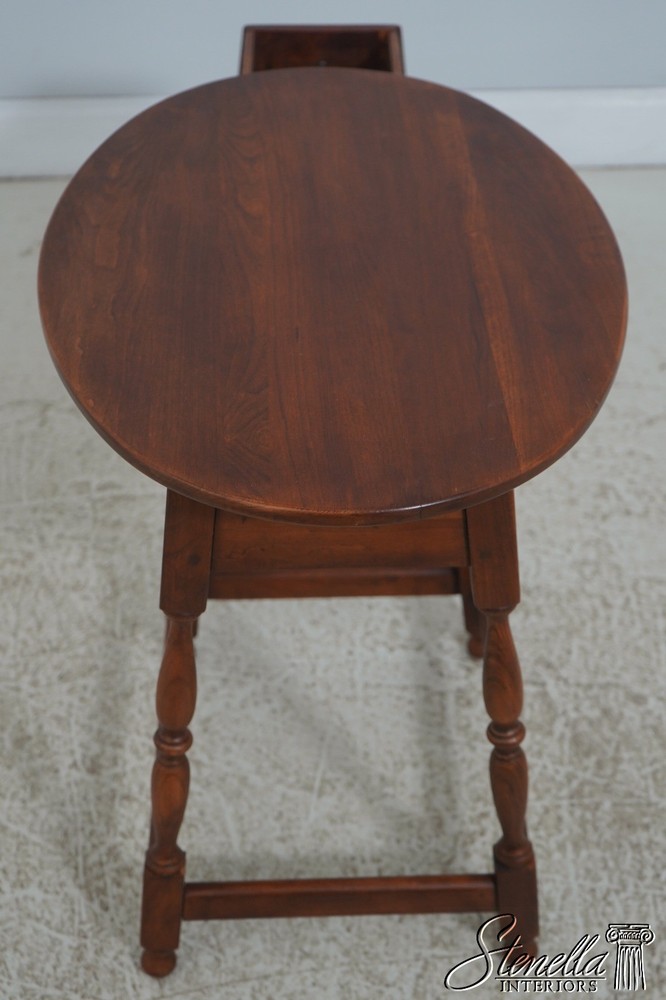 L72211: BOB TIMBERLAKE Cherry Oval Tavern Side Table