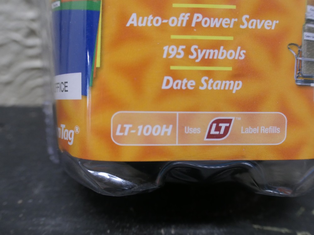 Dymo LT-100H Electronic Label Maker W/3 Yellow Refills
