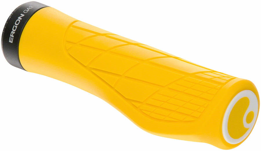 Ergon GA3 Grips Large - Yellow Mellow - Lock-On